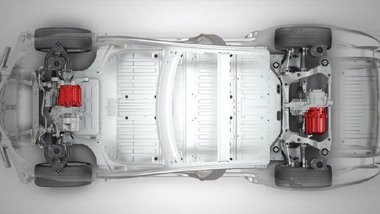 Foto del motore di Tesla Model S Model S 100 kWh Dual Motor Long Range aut. 4WD