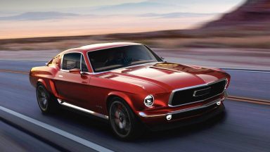 Aviar R67: la Mustang del passato su base Tesla Model S