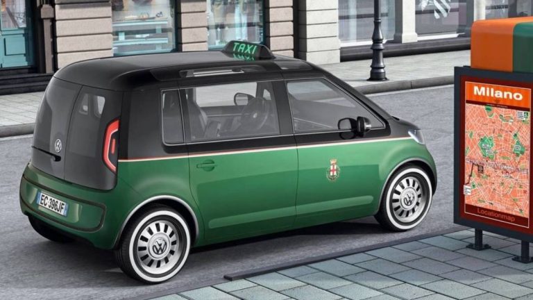 Concept Taxi EV VW per Milano