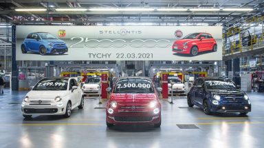 Fiat 500: prodotti a Tychy 2,5 milioni di esemplari