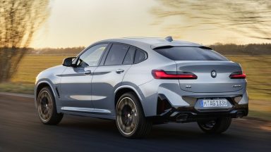 BMW iX4: la futura SUV coupé media a propulsione elettrica