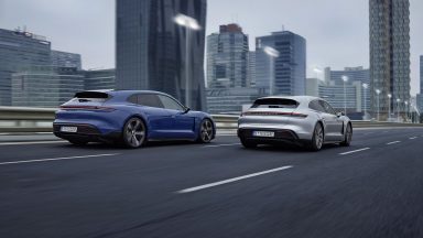 Porsche Taycan: le novità della station wagon Sport Turismo